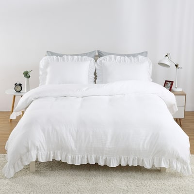 Super Soft 3Pcs Duvet Cover Set, with 1 Duvet Cover with 2 Pillow Shams