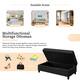 Futzca Modern L-shaped Convertible Sectional Sofa w/ Reversible Chaise