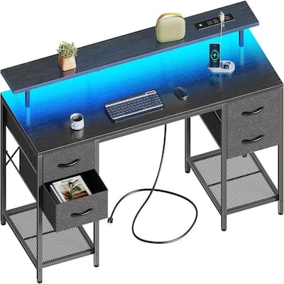 55 inch Computer Desk with 4 Drawers