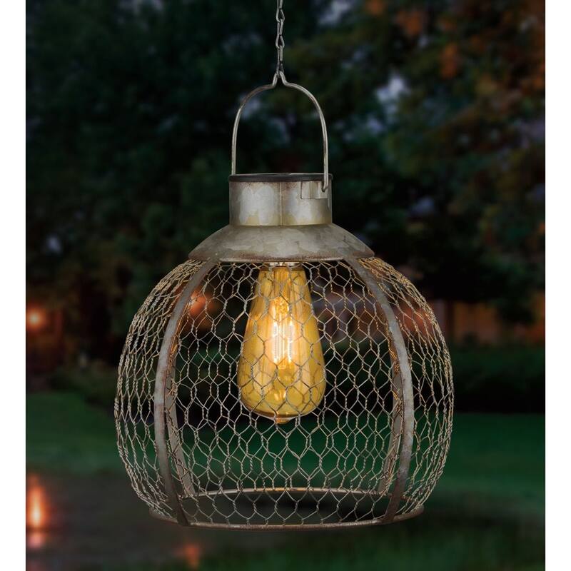 Edison Solar Lantern - Round