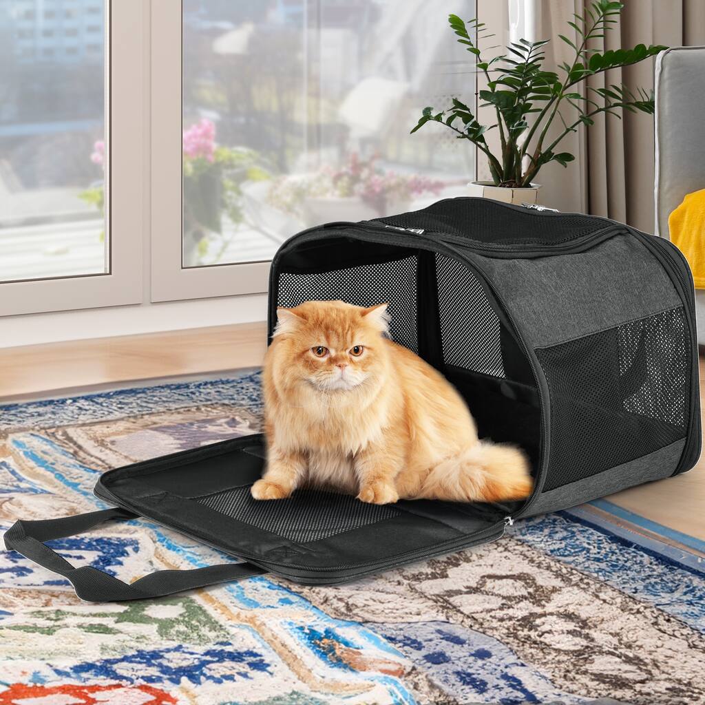 Moasis Fabric Pet Carrier, Pet Bag with Ventilation