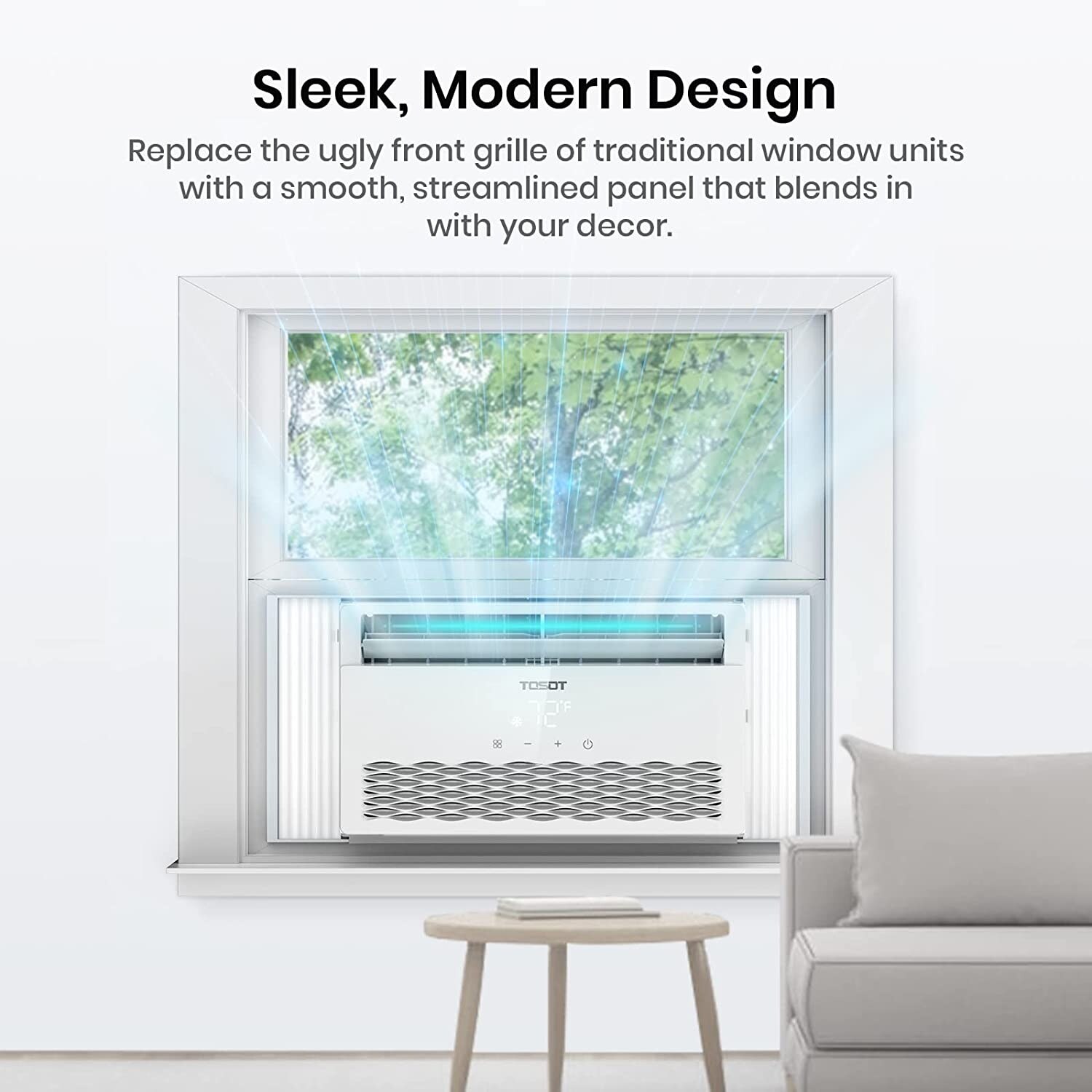 Tosot window air deals conditioner