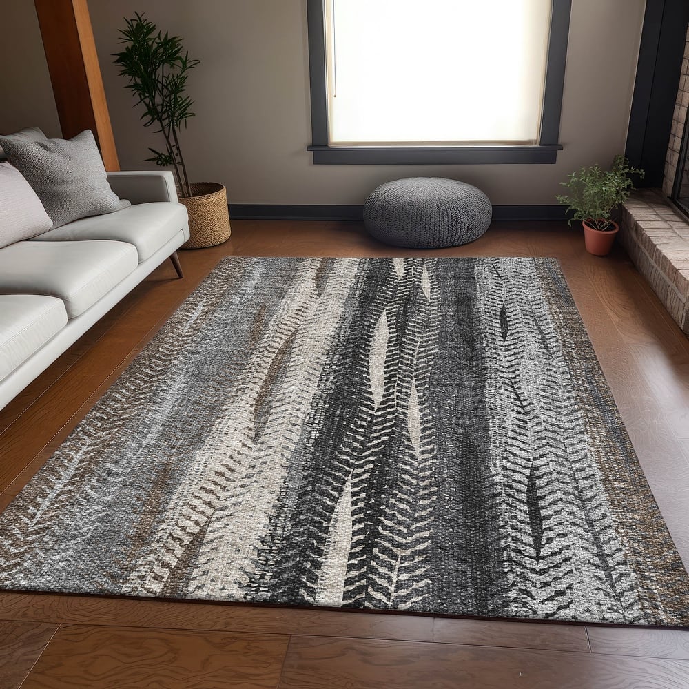 Premium Washable Super Soft Boho Tracks Mayfield Rug