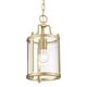 preview thumbnail 3 of 2, Golden Lighting Payton 1-light Pendant in Brushed Champagne Brass