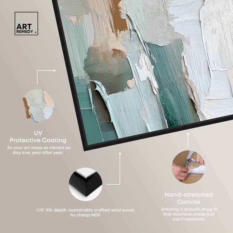 Impasto Intervals II Canvas by Art Remedy