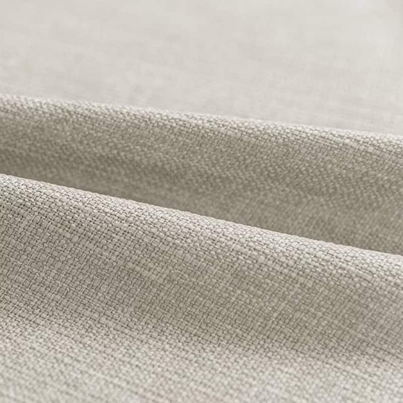 Linen Texture Tie Top Room Darkening Curtain Pair(2 panels)