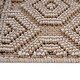 preview thumbnail 5 of 6, LOOM & LUXE Collection 2X8 Mocha/Geometric Area Rug - 96" D x 26" W x 0.28" H