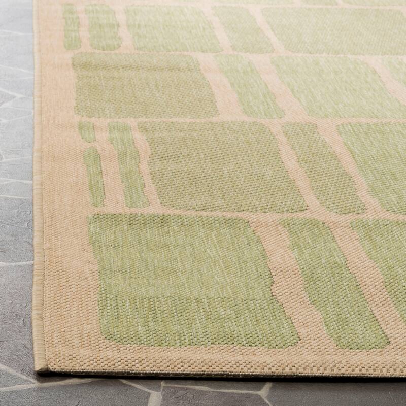 Martha Stewart by SAFAVIEH Blocks Indoor/ Outdoor Waterproof Rug