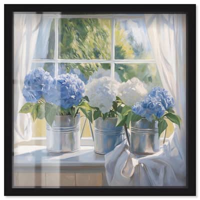 Window Bloom Shadowbox by Art Remedy