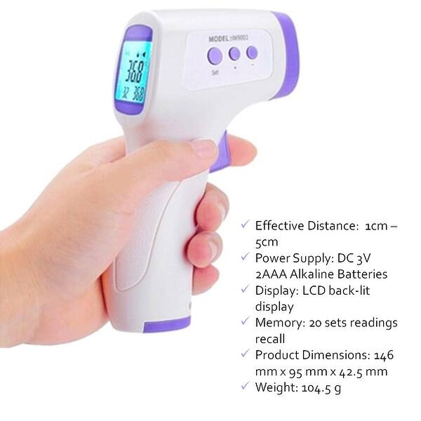 Shop Non Contact Infrared Forehead Thermometer For Body Amp Ear