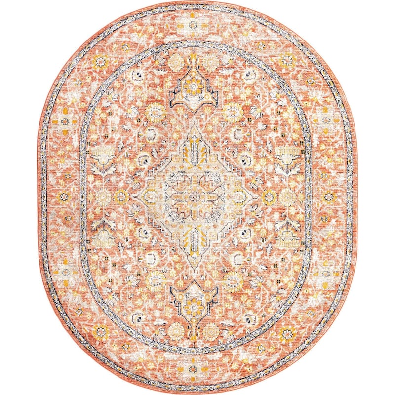 Traditional Nixa Collection Area Rug