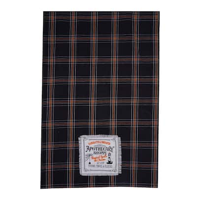 Apothecary Shoppe Plaid Towel