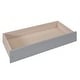 preview thumbnail 12 of 22, Twin Size Platform Bed with Trundle and Drawers, Grey