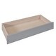 preview thumbnail 12 of 10, Twin Size Wood Frame Platform Bed with Trundle Bed and Two Storage Drawers, Headboard Included