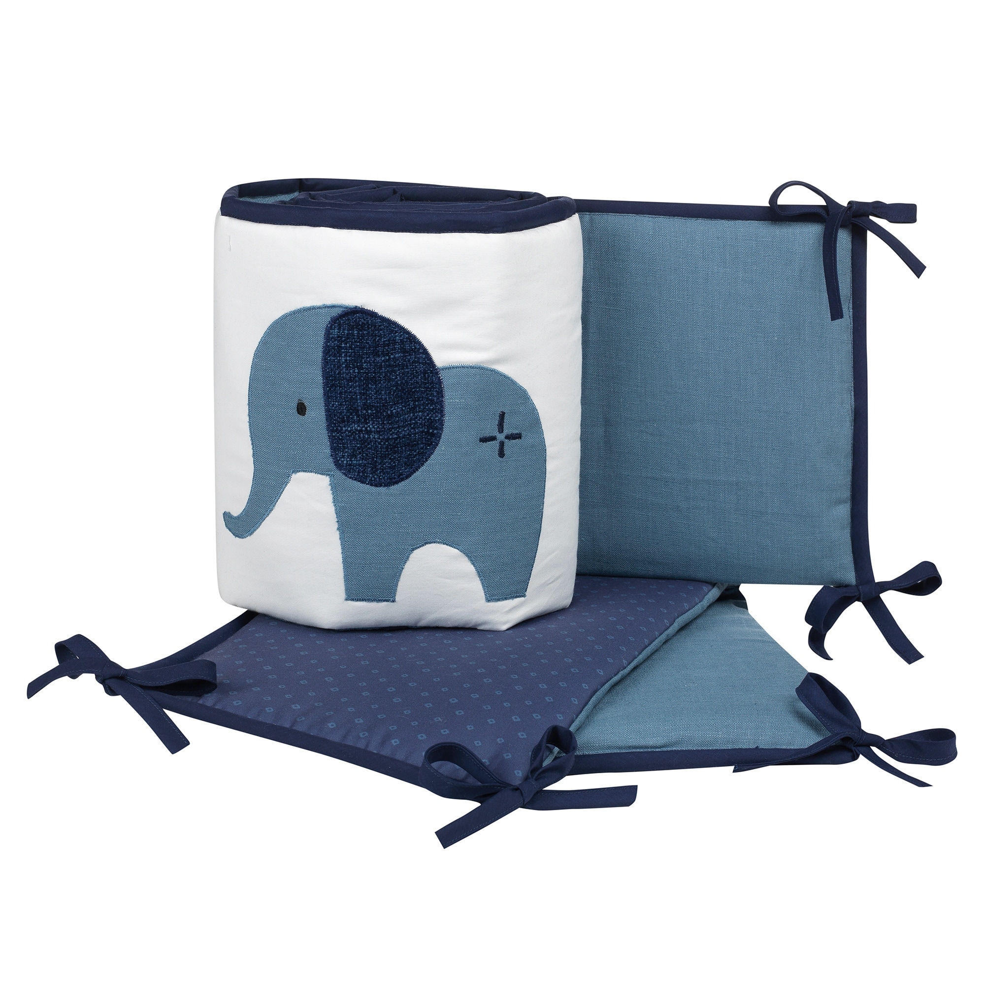 lambs and ivy indigo elephant