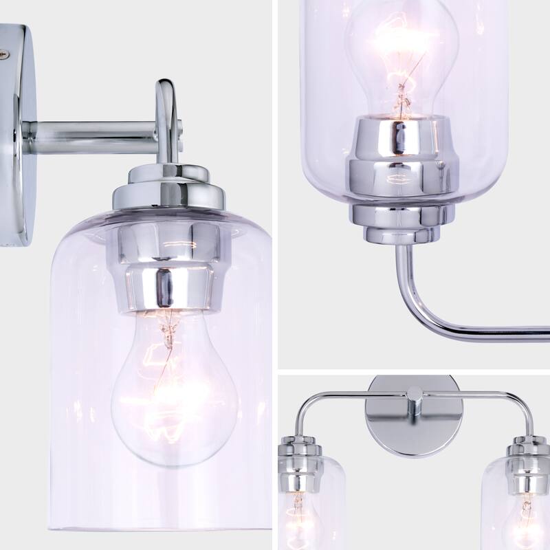 Brio Lighting Kiara 2-Light Dimmable Bathroom Vanity Light