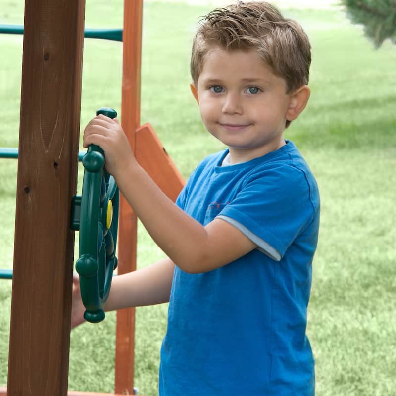 Swing-N-Slide Pirate's Wheel for Swing Sets - 12" Diameter - 12" Diameter