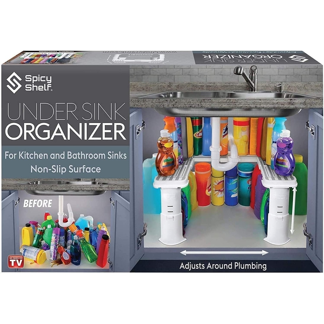 1pc Under Sink Organizer, Organization And Storage Rack For