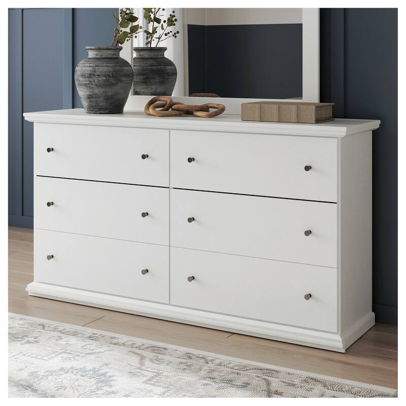 Signature Designs by Ashley Bostwick Shoals Dresser - White