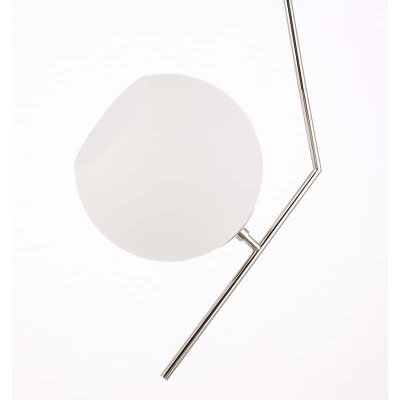 Bastina 10-Inch 1-UpLight Frosted Glass Pendant