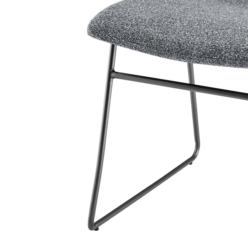 NPD Furniture Bruce Chenille Dining Side Chair (Set of 2)