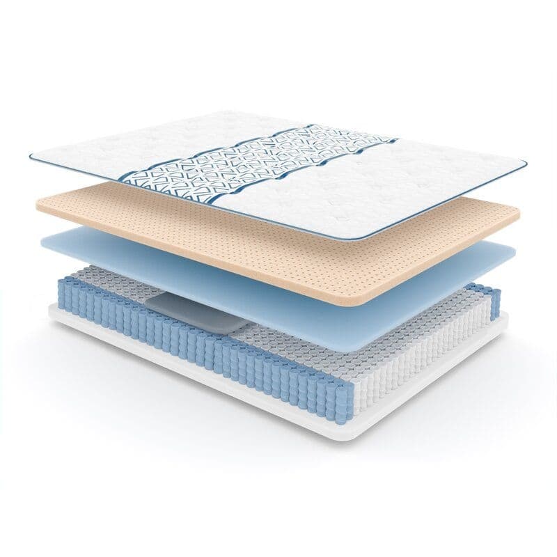 Grateful 12.5" Hybrid Mattress w/ Gel Memory Foam & Zoned Support