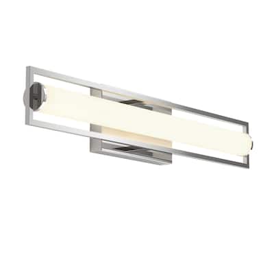 Artika Rialto Modern Vanity Light, Chrome