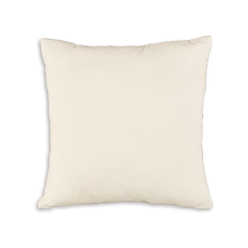 Throw Pillow Set of 4, 20 Inch Square, Cotton, Black and White Stripes