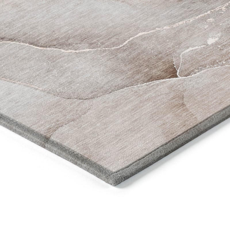 Pane Artistic Abstract Weather Resistant Classic Meets Modern Outdoor Rug