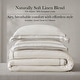preview thumbnail 19 of 22, Harbor House Linen Blend Double Flange Duvet Cover Set
