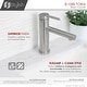 preview thumbnail 3 of 35, STYLISH Single Handle Modern Bathroom Basin Sink Faucet in Stainless Steel - Faucet Height: 6 3/8" Spout Height: 3 7/8"