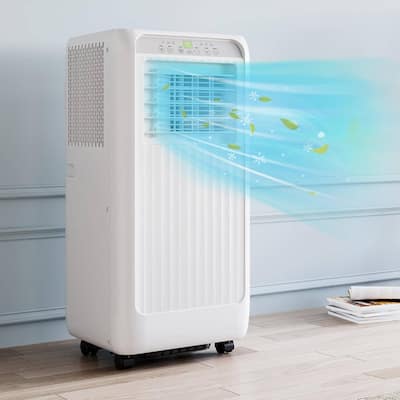 10000 Btus Portable Air Conditioner, Cool/ Fan/ Dry 3-in-1 Mini Standing AC Unit - N/A