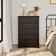 preview thumbnail 3 of 10, Prepac Fremont Superior 5-Drawer Chest for Bedroom - Spacious and Stylish Chest of Drawers, Espresso