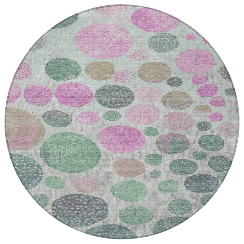 HomeRoots Geometric Transitional Rectangle Outdoor Rug