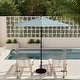 preview thumbnail 111 of 143, North Bend 9-foot Round Auto-tilt, Bronze Finish, Sunbrella Patio Umbrella by Havenside Home Dolce Oasis