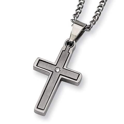 Buy Titanium Men S Necklaces Online At Overstock Our Best