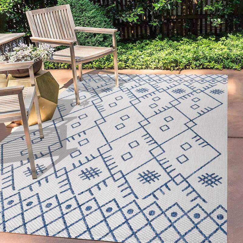 JONATHAN Y Zolak Moroccan Indoor/Outdoor Area Rug