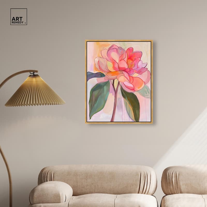 Softly Unfurling I Canvas by Art Remedy