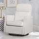 preview thumbnail 7 of 9, Delta Children Blair Slim Nursery Glider Swivel Rocker Chair