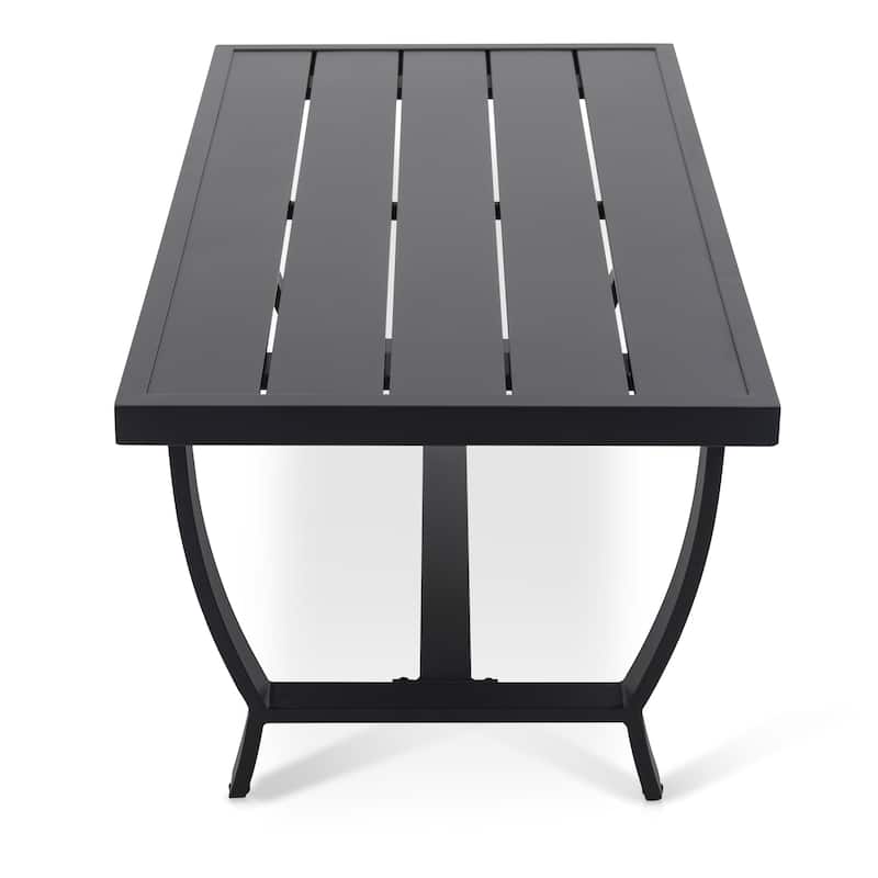 4-Piece Sofa Set with 5.2” Thick Padded Zippered Cushions, Powder-Coated Aluminum Frame, High-Back Design