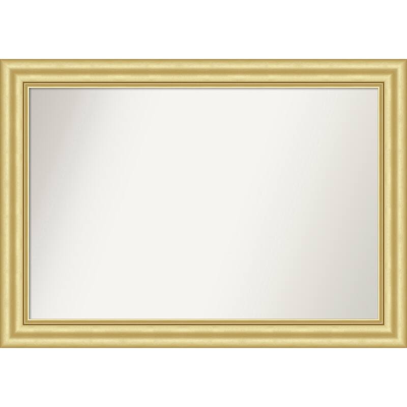Sophia Non-Beveled Framed Bathroom Vanity Wall Mirror