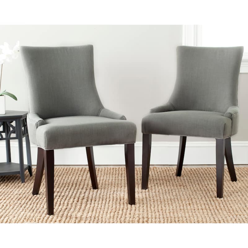 SAFAVIEH Lester Dining Chair (Set of 2) - 24"W x 25"D x 39"H