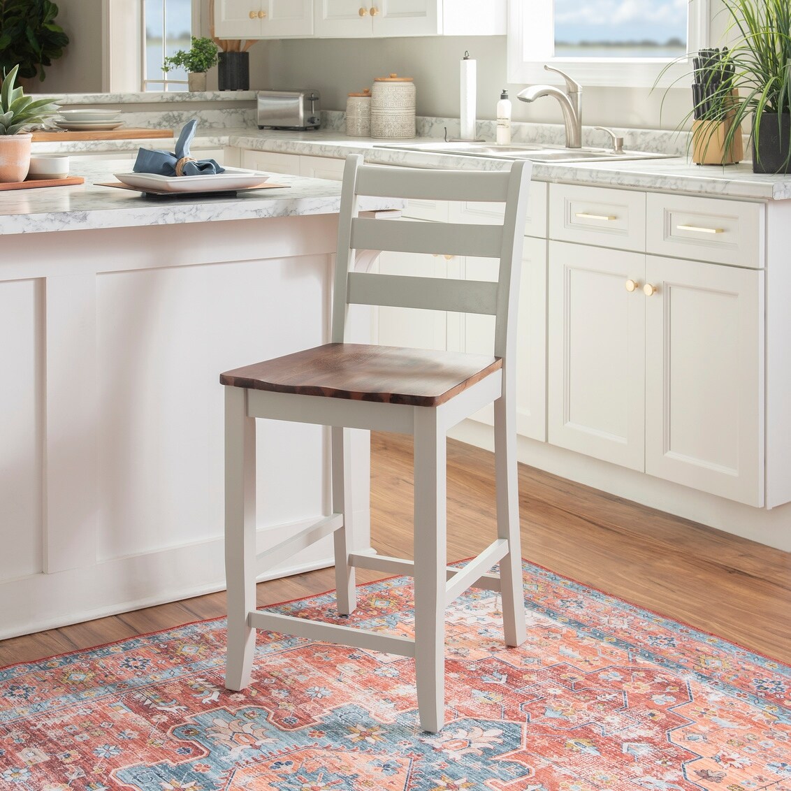 Farmhouse Counter and Bar Stools Bed Bath Beyond