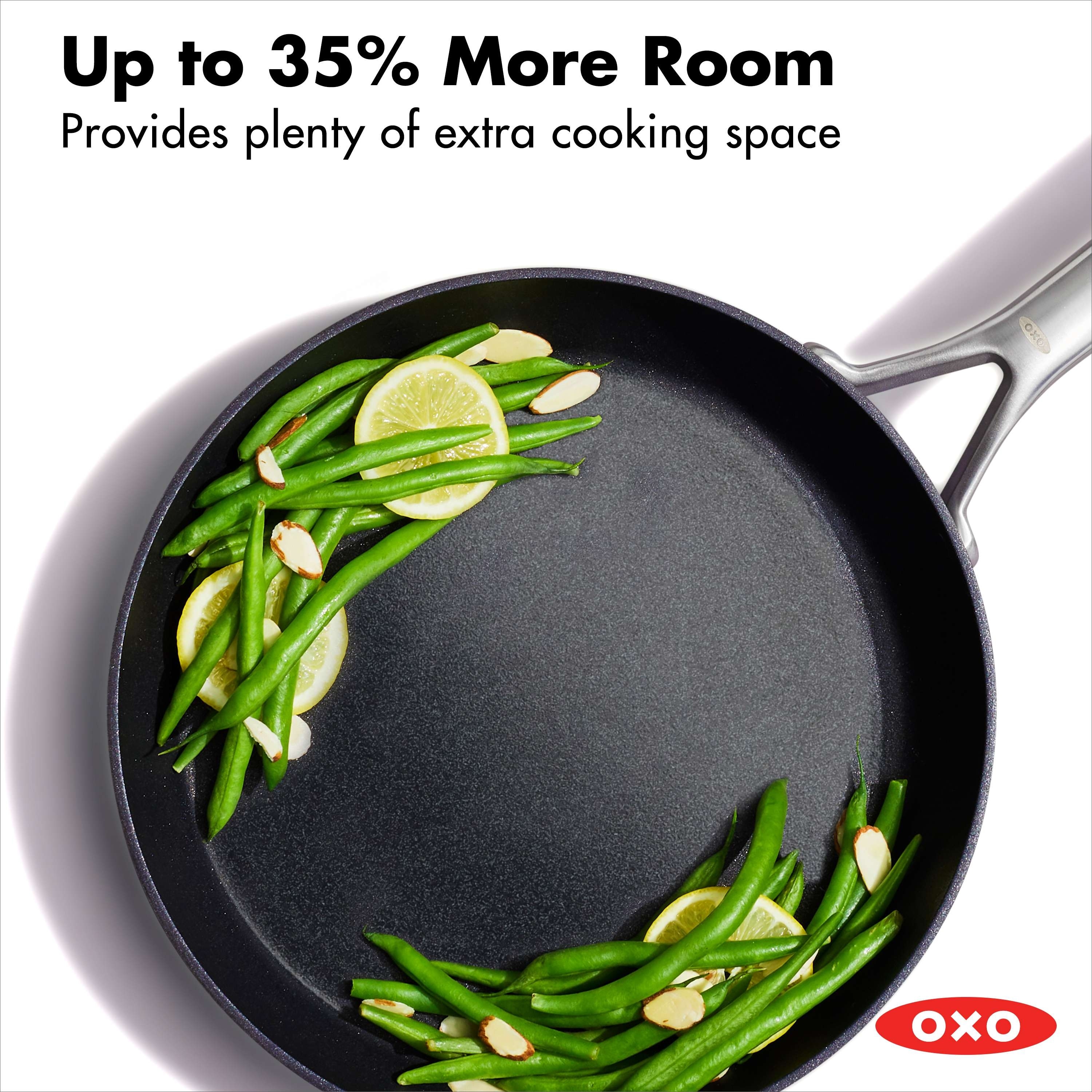OXO Professional Ceramic Non-Stick 5-Piece Cookware Pots and Pans Set - On  Sale - Bed Bath & Beyond - 38001079