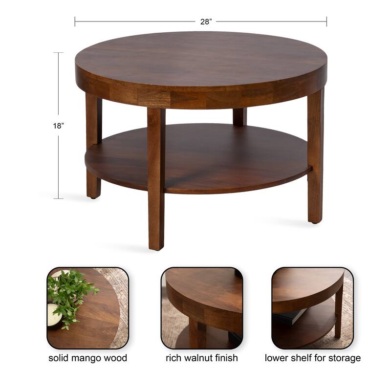 Kate and Laurel Talcott Round Coffee Table