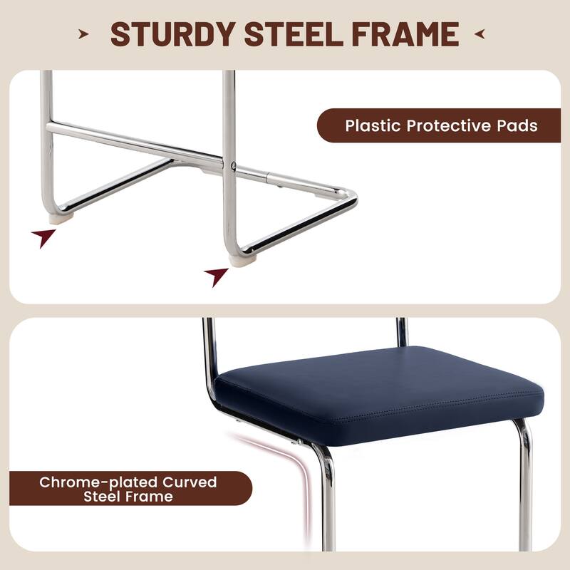 Set of 3 Counter Height Bar Stools with Woven Rattan Back and Footrest for Kitchen Island - 26" H