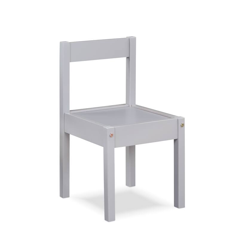 Olive & Opie Della 3-Piece Solid Wood Kids Table & Chair Set