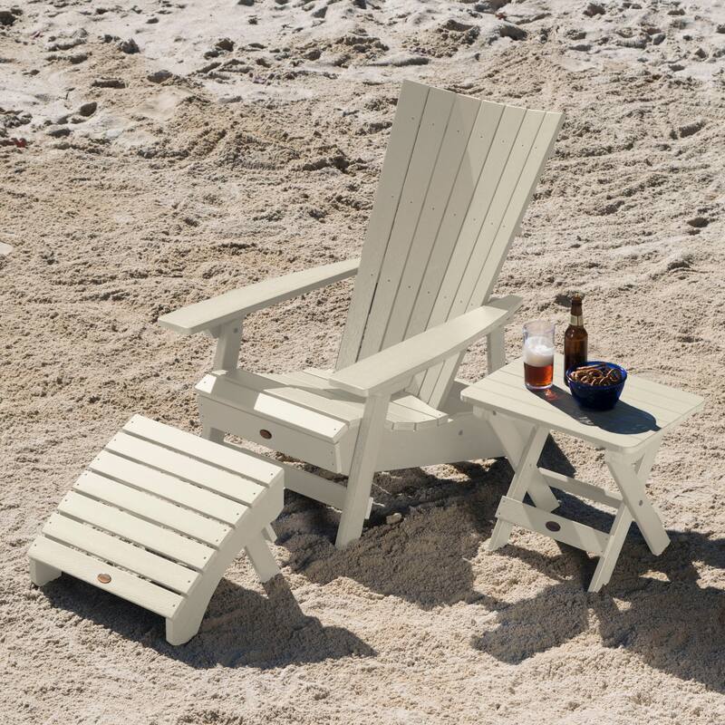 Manhattan Adirondack Chair, Ottoman and Table Set