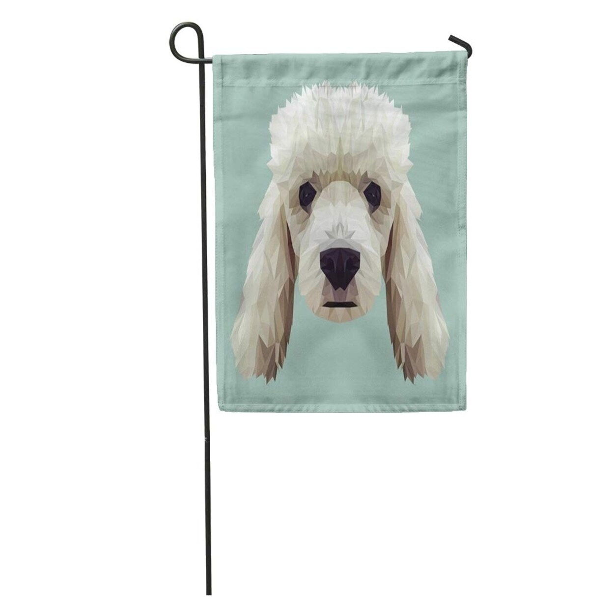 Shop Face Poodle Dog Low Poly Triangle Abstract Beautiful Cartoon Garden Flag Decorative Flag House Banner 28x40 Inch On Sale Overstock 31389992