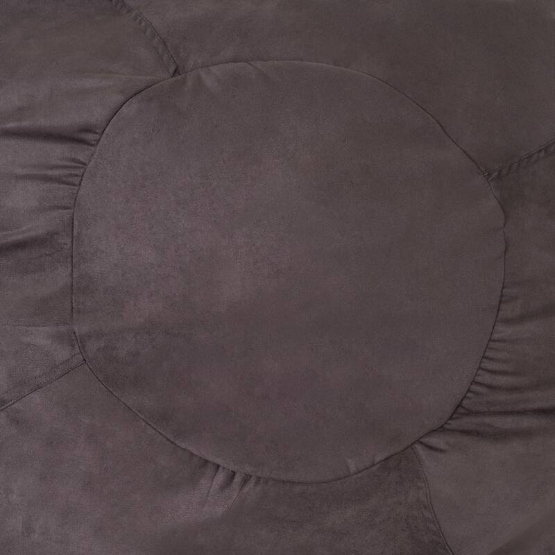 Madison Faux Suede 5-foot Beanbag Chair by Christopher Knight Home